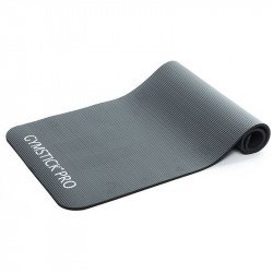 Fitnesz szőnyeg Gymstick fekete 140x60x1 cm Fitness Gymstick