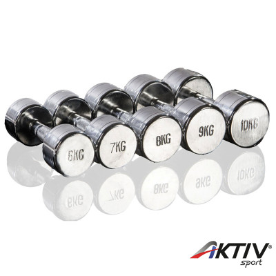 Króm egykezes súlyzó Gymstick 4 kg