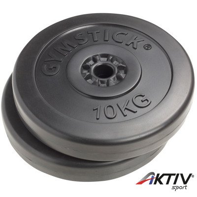 Súlyzótárcsa Gymstick vinyl 2x10kg