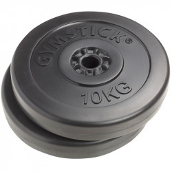 Súlyzótárcsa Gymstick vinyl 2x10kg Fitness Gymstick