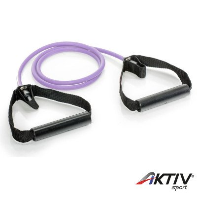 Gumikötél Gymstick 140 cm erős levendula