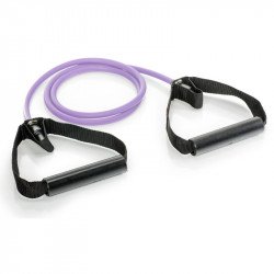Gumikötél Gymstick 140 cm erős levendula Fitness Gymstick