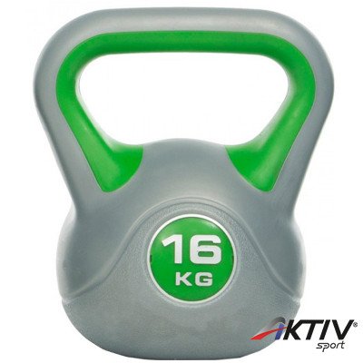 Műanyag kettlebell Gymstick 16 kg