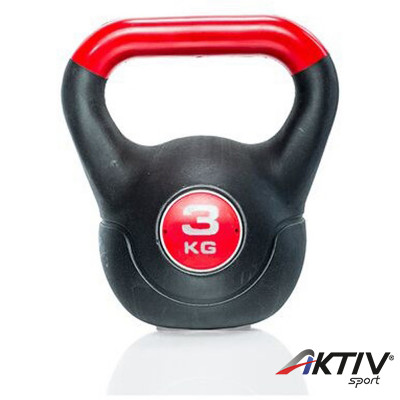 Kettlebell Gymstick 3 kg műanyag