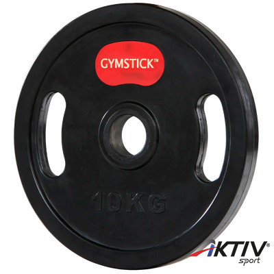 Gumiperemes súlytárcsa Gymstick 10 kg