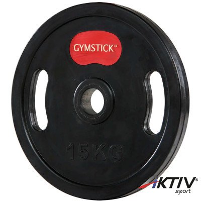 Gumiperemes súlytárcsa Gymstick 15 kg