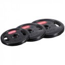 Gumiperemes súlytárcsa Gymstick 15 kg