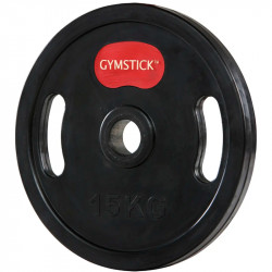 Gumiperemes súlytárcsa Gymstick 15 kg Fitness Gymstick