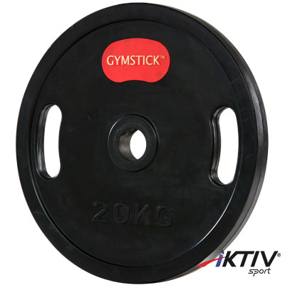 Gumiperemes súlytárcsa Gymstick 20 kg