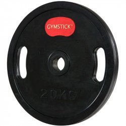 Gumiperemes súlytárcsa Gymstick 20 kg Fitness Gymstick