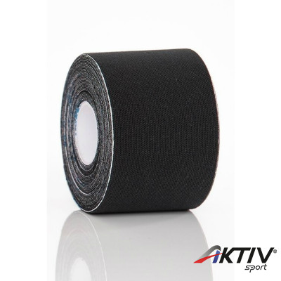 Kineziológiai tapasz Gymstick 500x5 cm fekete