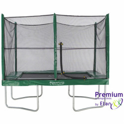 Etan Premium Gold 380x275 cm szögletes trambulin védőhálóval Sportszer Etan
