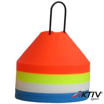 Tányérbója szett Aktivsport 40 db-os 7 cm magas