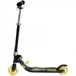 Roller Smartscoo Midi 125 mm fekete-sárga Sportszer Smartscoo