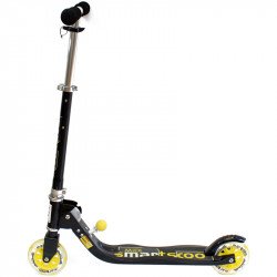 Roller Smartscoo Midi 125 mm fekete-sárga Sportszer Smartscoo