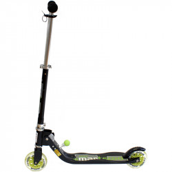 Roller Smartscoo Midi 125 mm fekete-zöld Sportszer Smartscoo