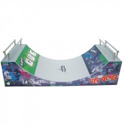 Area Half Pipe rámpa fingerboardhoz Játék Area