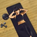 Trendy Studioline 100x100x1,4 cm, 8500BR puzzle sportpadló, s.barna, (60°-65°)