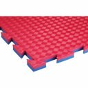 Puzzle szőnyeg Trendy Double Competition Profi 100x100x2 cm kék-piros