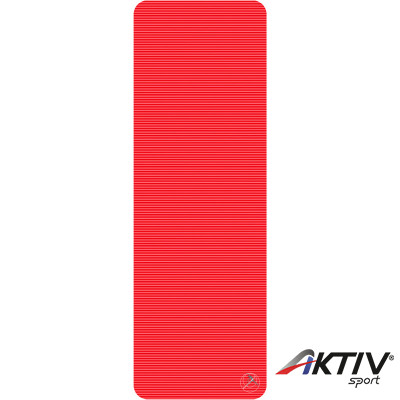 Fitnesz szőnyeg Trendy ProfiGymMat Professional 180x60x1,5 cm piros
