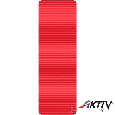 Fitnesz szőnyeg Trendy ProfiGymMat Professional 180x60x2 cm piros