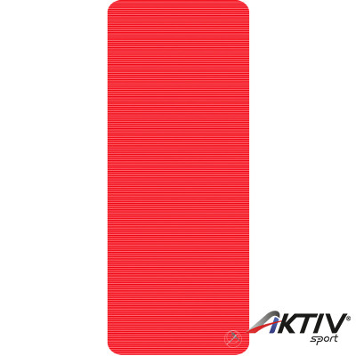 Fitnesz szőnyeg Trendy ProfiGymMat Professional 190x80x1,5 cm piros