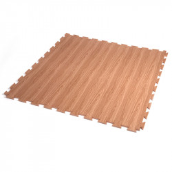 Talajvédő puzzle sportpadló Trendy StudioLine Madeira 100x100x1,4 cm fa mintázatú