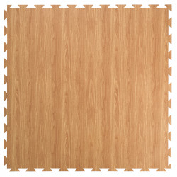 Talajvédő puzzle sportpadló Trendy StudioLine Madeira 100x100x1,4 cm fa mintázatú Fitness Trendy