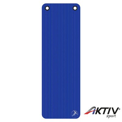 Fitnesz szőnyeg Trendy ProfiGymMat Professional 180x60x1 cm felakasztható kék