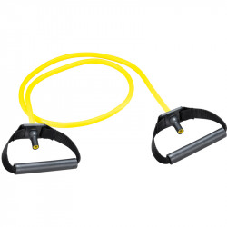 Trendy gumikötél műanyag fogantyúval gyenge sárga Fitness Trendy
