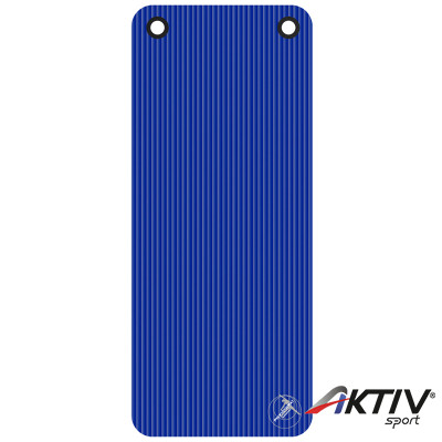 Fitnesz szőnyeg Trendy ProfiGymMat Professional 140x60x1 cm felakasztható kék