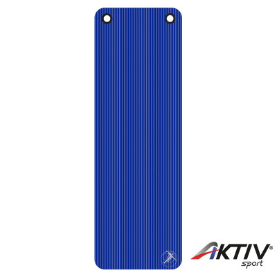 Fitnesz szőnyeg Trendy ProfiGymMat Professional 180x60x1,5 cm felakasztható kék