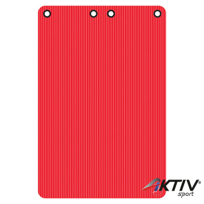 Fitnesz szőnyeg Trendy TheraMat Professional 180x120x1,5 cm felakasztható piros
