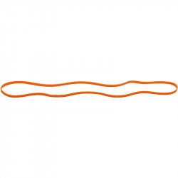 Gumiszalag Trendy Power Band extra gyenge narancssárga Fitness Trendy