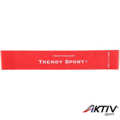 Láberősítő gumihurok Trendy erős piros