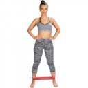 Láberősítő gumihurok Trendy erős piros