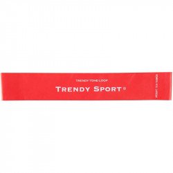 Láberősítő gumihurok Trendy erős piros Fitness Trendy