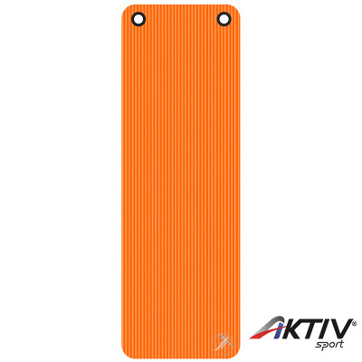 Fitnesz szőnyeg Trendy ProfiGymMat Professional 180x60x1 cm felakasztható narancssárga