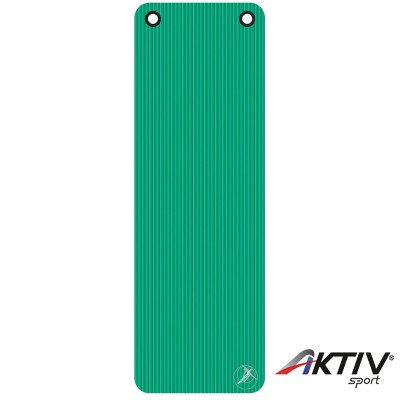Fitnesz szőnyeg Trendy ProfiGymMat Professional 180x60x1 cm felakasztható zöld