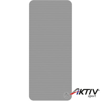 Fitnesz szőnyeg Trendy ProfiGymMat Professional 140x60x1 cm szürke