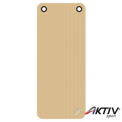 Fitnesz szőnyeg Trendy ProfiGymMat 140x60x1 cm felakasztható bézs