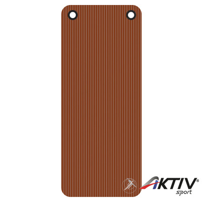 Trendy ProfiGymMat 140x60x1 cm fitnesz szőnyeg barna felakasztható