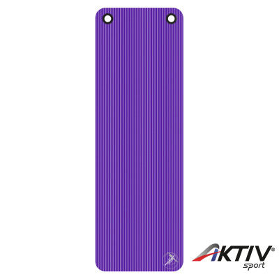 Fitnesz szőnyeg Trendy ProfiGymMat Professional 180x60x1 cm felakasztható lila
