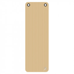 Trendy ProfiGymMat 180x60x1 cm fitnesz szőnyeg bézs felakasztható Fitness Trendy