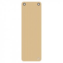 Trendy ProfiGymMat 180x60x1 cm fitnesz szőnyeg bézs felakasztható Fitness Trendy