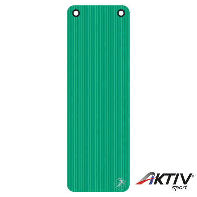 Fitnesz szőnyeg Trendy ProfiGymMat Professional 180x60x1,5 cm felakasztható zöld
