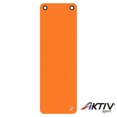 Fitnesz szőnyeg Trendy ProfiGymMat Professional 180x60x1,5 cm felakasztható narancs