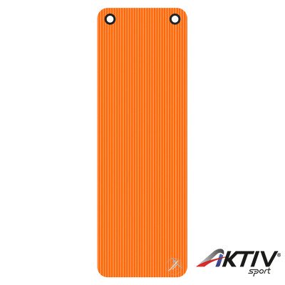 Fitnesz szőnyeg Trendy ProfiGymMat Professional 180x60x1,5 cm felakasztható narancs