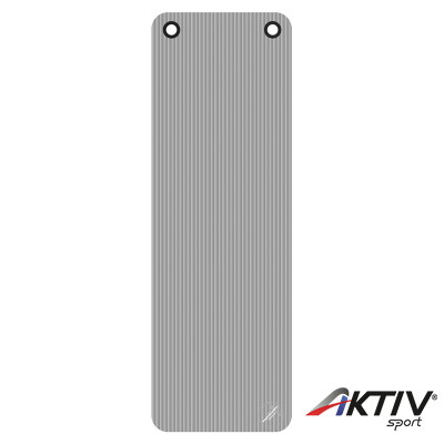 Fitnesz szőnyeg Trendy ProfiGymMat Professional 180x60x1,5 cm felakasztható szürke