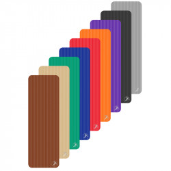 Fitnesz szőnyeg Trendy ProfiGymMat Professional 180x60x1,5 cm felakasztható szürke